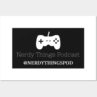 Nerdy Things Podcast Gamer Posters and Art